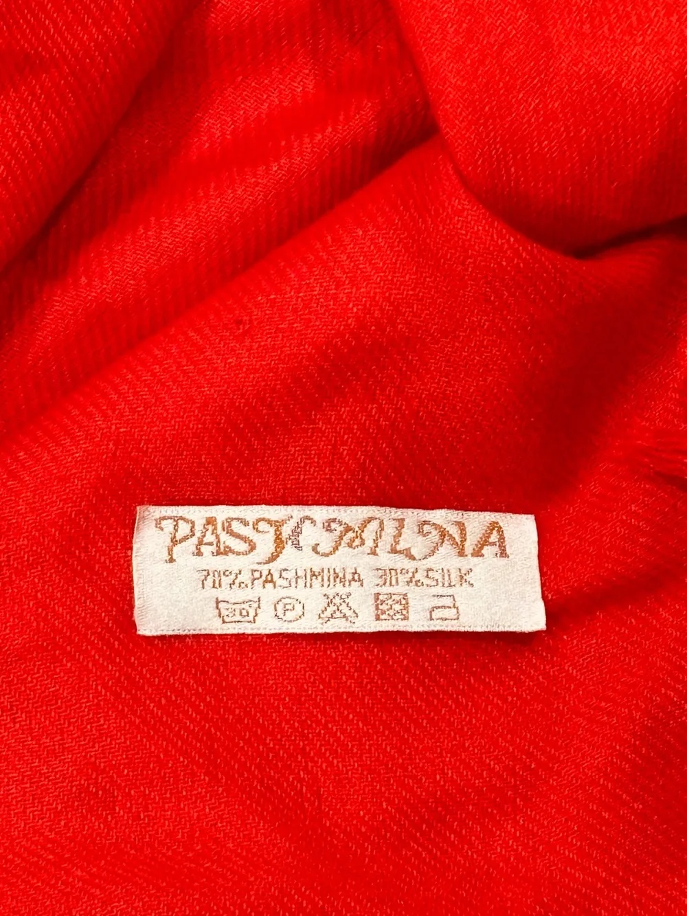 pashmina soft red